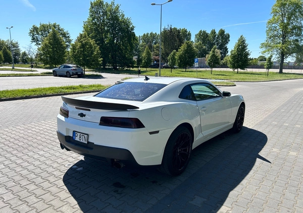 Chevrolet Camaro cena 74500 przebieg: 172800, rok produkcji 2014 z Wolsztyn małe 46